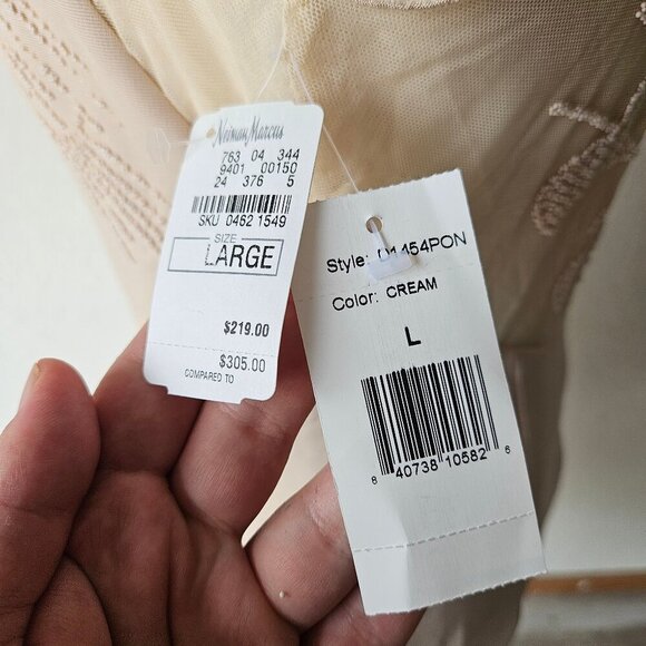 Alexia Admor Womens Beige Nude Look Kardashian Cocktail Dress L MSRP $305 NWT - Picture 8 of 12